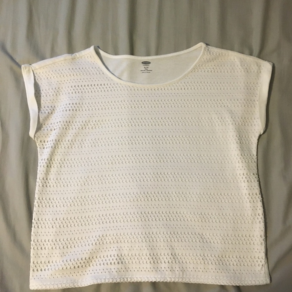 Old Navy top with holes